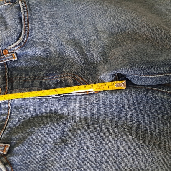 7 For All Mankind Blue Boot Cut Jeans - Picture 10 of 10